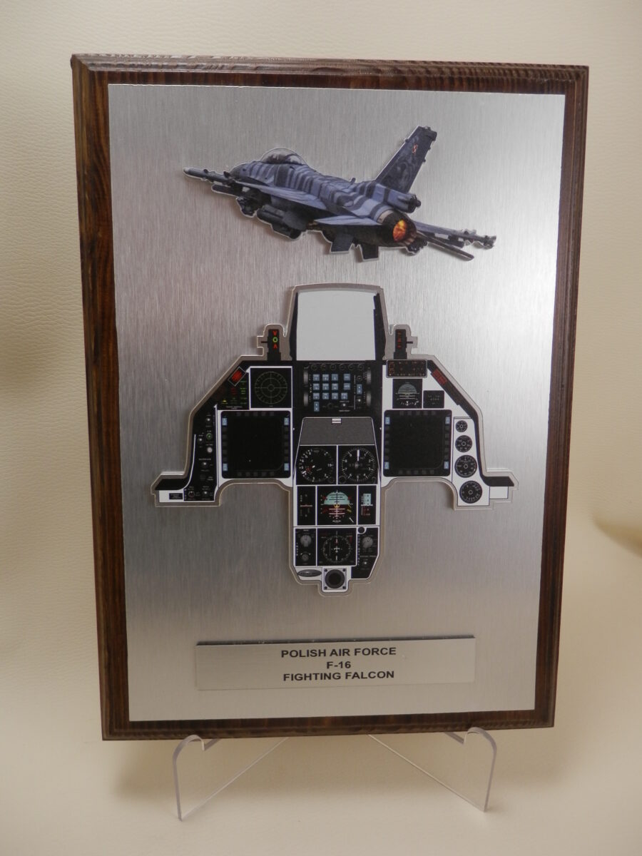 Kokpit – miniatura F-16